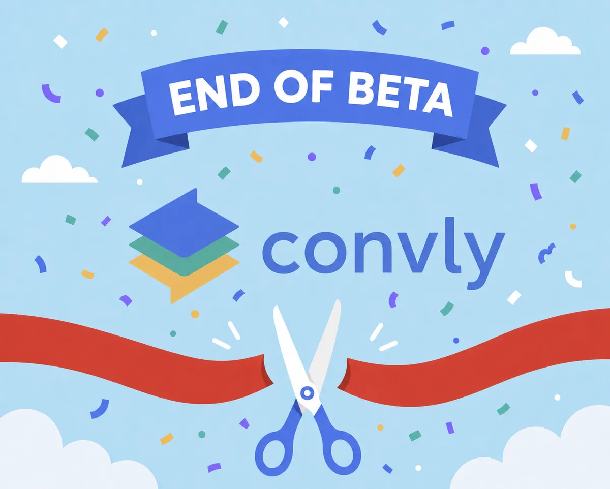 Official convly version: what's new?