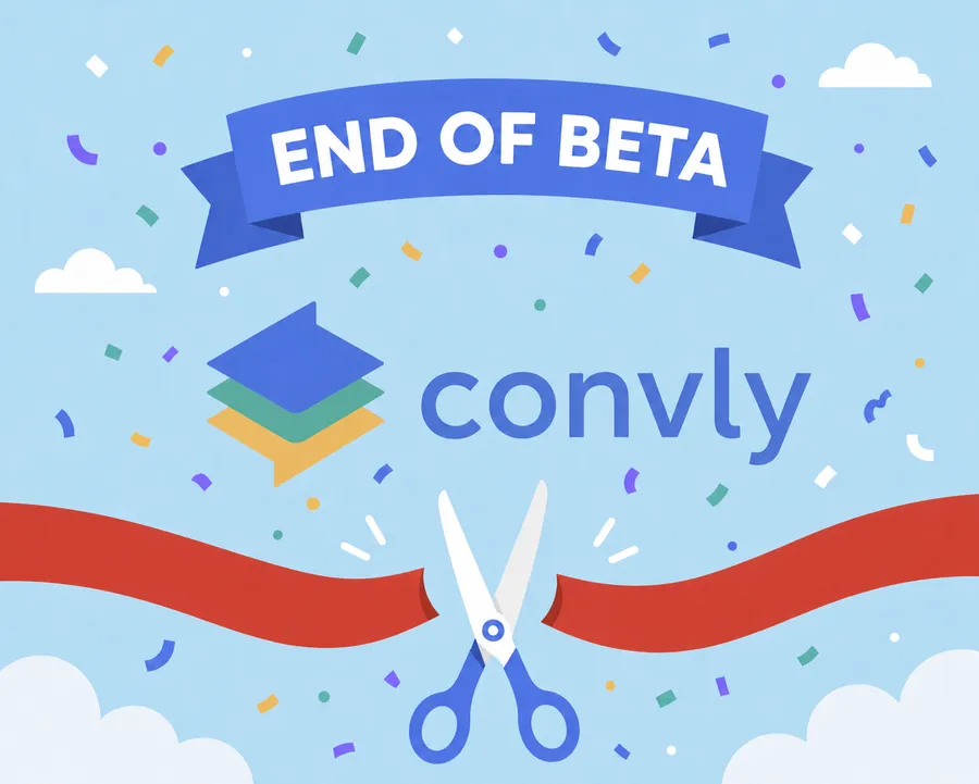 Official convly version: what's new?